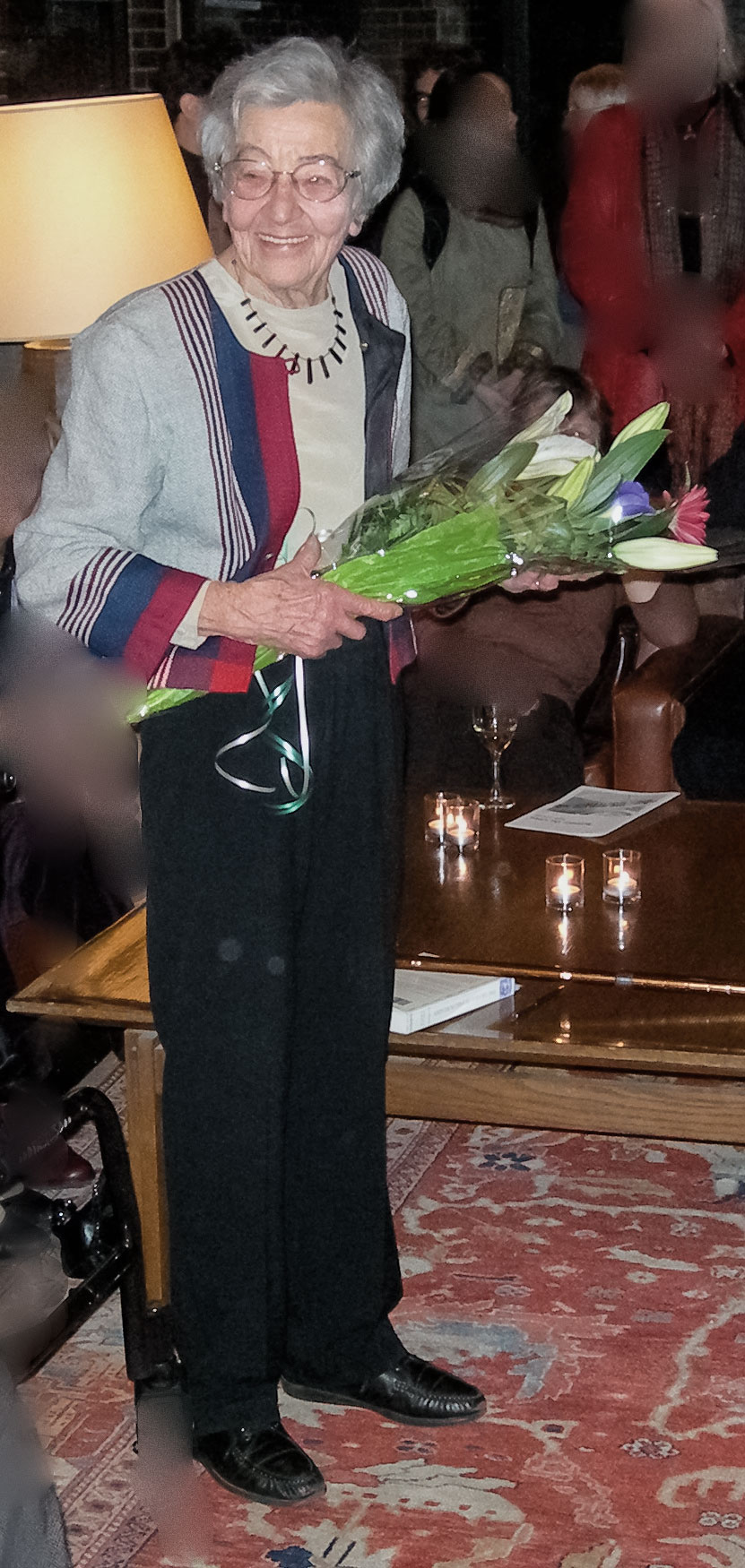 Meredith_Ursula-Franklin-at-the-launch-of-The-Ursula-Franklin-Reader-at-Massey-College,-2006